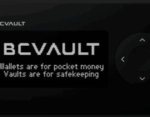 BC Vault ONE - Basic Model (Plastic)