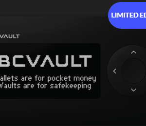 BC Vault ONE - Shadow Limited Edition