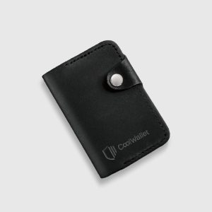 CoolWallet Precision Embossed Leather Card Holder