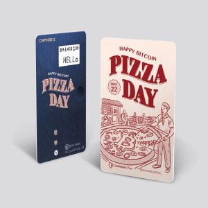 CoolWallet Pro Pizza Day x Retro Red by Winnie Tsai